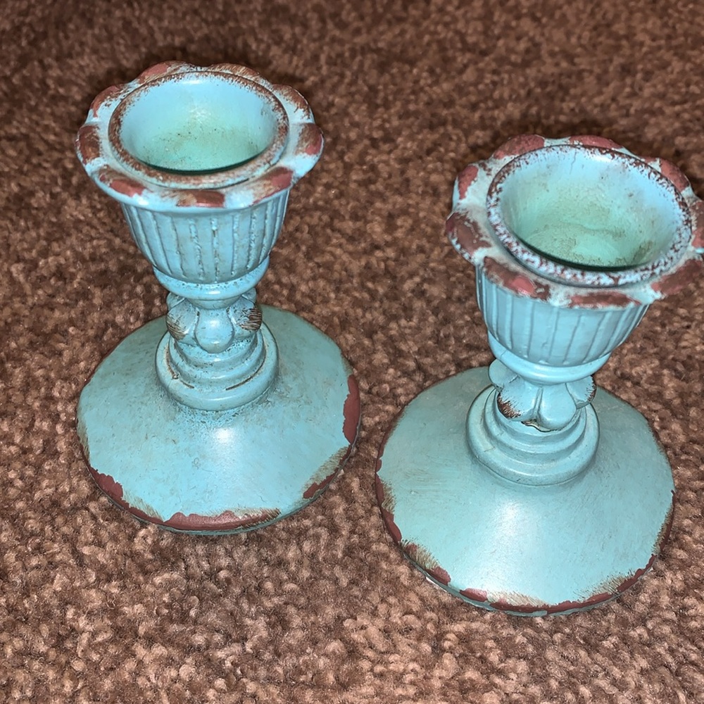 Candlestick holders. 2 sets. - Picture 3 of 7